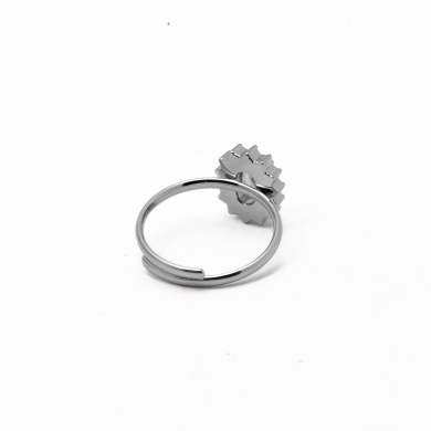 ANILLO ZO8824R180 PLATEADO Acero Inoxidable A22