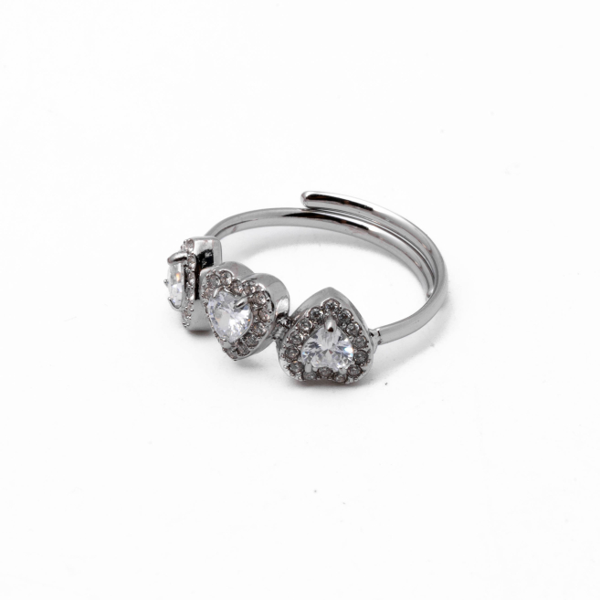 ANILLO ZO13998R PLATEADO Acero Inoxidable A32