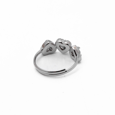 ANILLO ZO13998R PLATEADO Acero Inoxidable