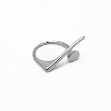 ANILLO ZO15815R PLATEADO Acero Inoxidable