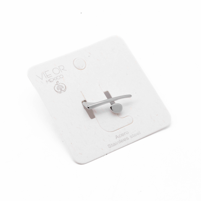 ANILLO ZO15815R PLATEADO Acero Inoxidable 2A37