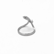 ANILLO ZO13450R PLATEADO Acero Inoxidable A41