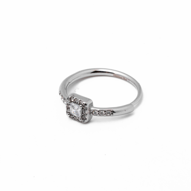 ANILLO ZO13679R PLATEADO Acero Inoxidable A32