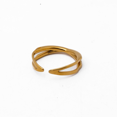 ANILLO ZO15591R DORADO Acero Inoxidable