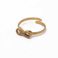 ANILLO ZO15305R DORADO Acero Inoxidable A21