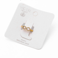 ANILLO ZO15305R DORADO Acero Inoxidable A21