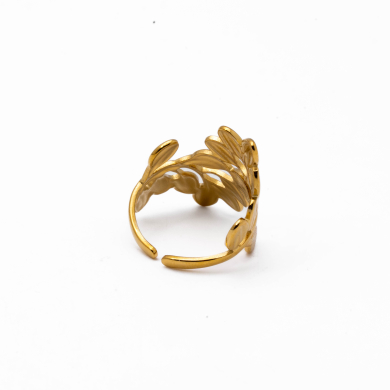 ANILLO ZO14117R DORADO Acero Inoxidable