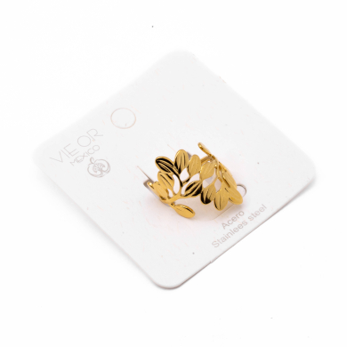 ANILLO ZO14117R DORADO Acero Inoxidable