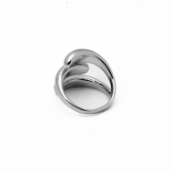 ANILLO ZO11696R PLATEADO Acero Inoxidable 2A58