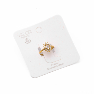 ANILLO ZO15173R DORADO Acero Inoxidable A22