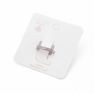 ANILLO ZO14087R PLATEADO Acero Inoxidable
