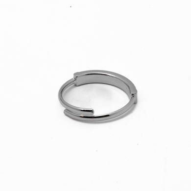 ANILLO ZO14087R PLATEADO Acero Inoxidable