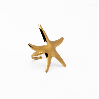 ANILLO ZO14448R DORADO Acero Inoxidable