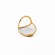 ANILLO ZO8237R Dorado Acero Inoxidable -2A43 2A35