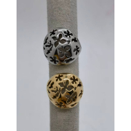 Anillo Y00845 Plateado Acero Inoxidable