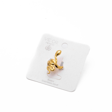 ANILLO ZO14102R DORADO Acero Inoxidable