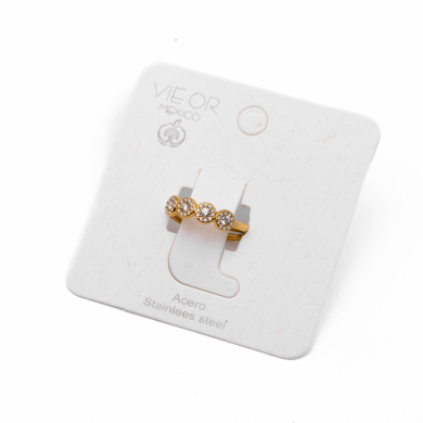 ANILLO ZO13995R DORADO Acero Inoxidable