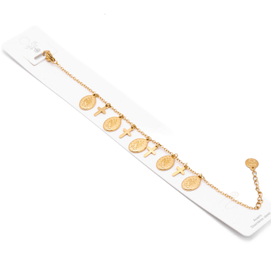 PULSERA ZO14990B DORADO Acero Inoxidable