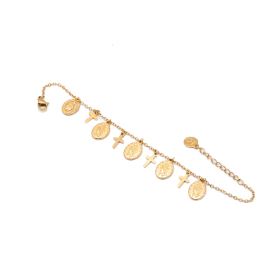 PULSERA ZO14990B DORADO Acero Inoxidable