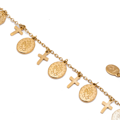 PULSERA ZO14990B DORADO Acero Inoxidable