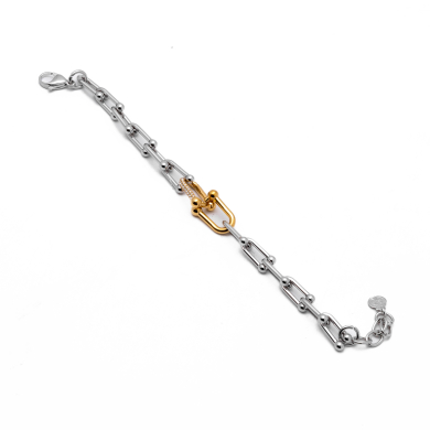 BRAZALETE ZO13166B BICOLOR Acero Inoxidable