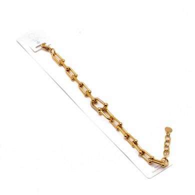 BRAZALETE ZO13166B DORADO Acero Inoxidable
