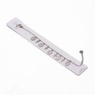 PULSERA ZO14990B PLATEADO Acero Inoxidable 2B27