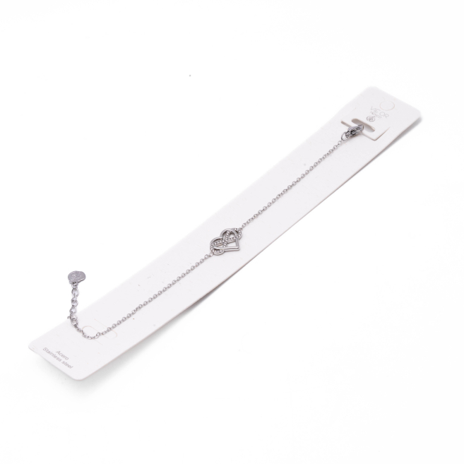PULSERA ZO11779B PLATEADO Acero Inoxidable 2B33