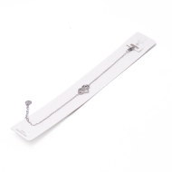 PULSERA ZO11779B PLATEADO Acero Inoxidable 2B33