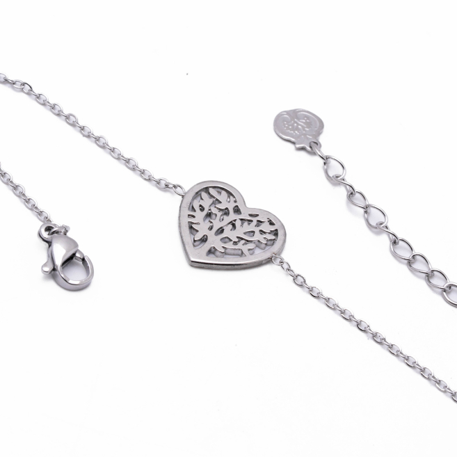 PULSERA ZO11928B PLATEADO Acero Inoxidable 2B32