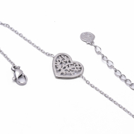 PULSERA ZO11928B PLATEADO Acero Inoxidable 2B32