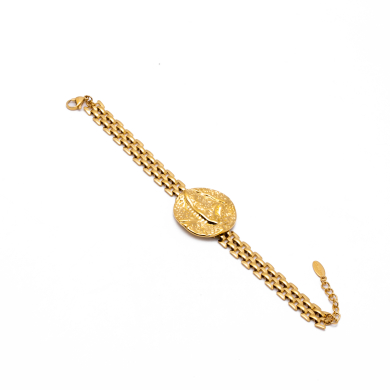 PULSERA ZO13405B DORADO Acero Inoxidable