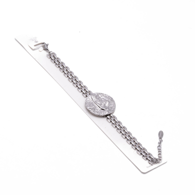 PULSERA ZO13405B PLATEADO Acero Inoxidable