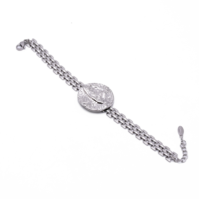 PULSERA ZO13405B PLATEADO Acero Inoxidable 2C210