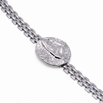 PULSERA ZO13405B PLATEADO Acero Inoxidable