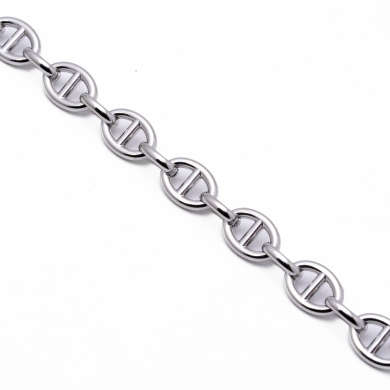 PULSERA ZO14330B PLATEADO Acero Inoxidable