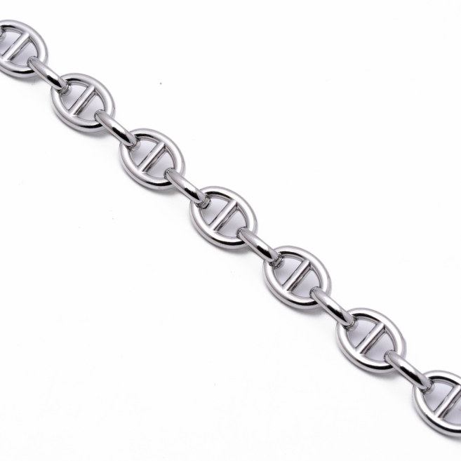 PULSERA ZO14330B PLATEADO Acero Inoxidable 2B17