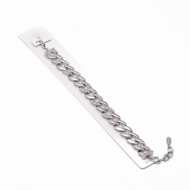 PULSERA ZO12874B PLATEADO Acero Inoxidable 2B37