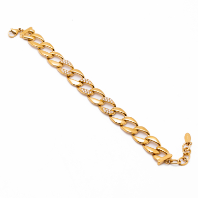PULSERA ZO12878B DORADO Acero Inoxidable