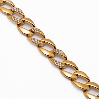PULSERA ZO12878B DORADO Acero Inoxidable