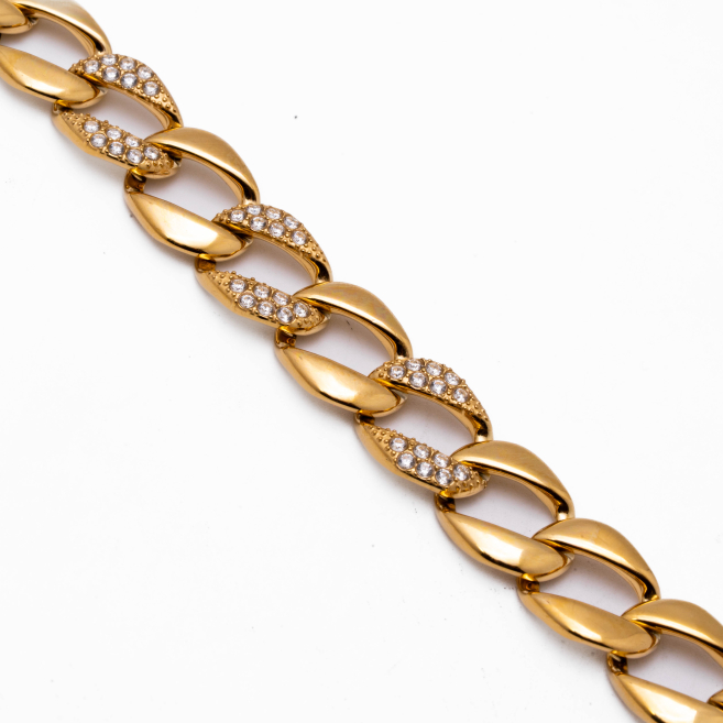 PULSERA ZO12878B DORADO Acero Inoxidable 2B37