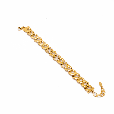 PULSERA ZO12874B DORADO Acero Inoxidable