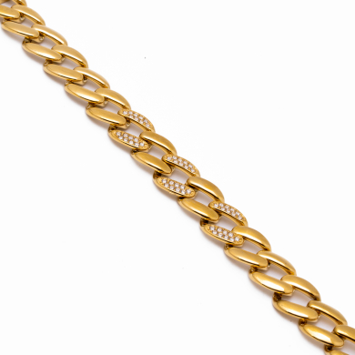 PULSERA ZO12874B DORADO Acero Inoxidable