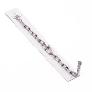 BRAZALETE ZO13166B PLATEADO Acero Inoxidable 2B47