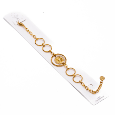 PULSERA ZO13864B DORADO Acero Inoxidable