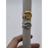 Anillo Y00865 Plateado Acero Inoxidable