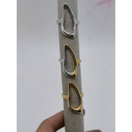 Anillo Y00871 Plateado Acero Inoxidable