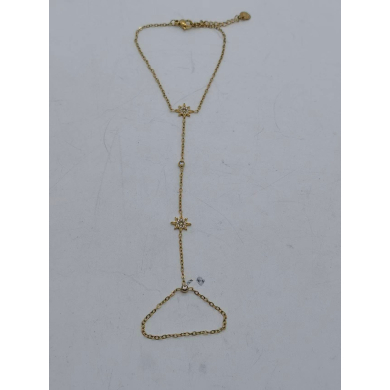 Pulsera Y00875 Dorado Acero Inoxidable