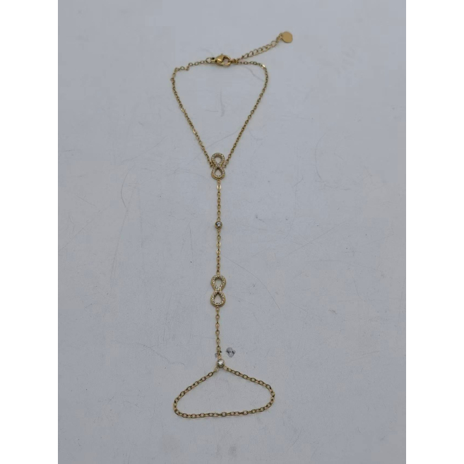 Pulsera Y00876 Dorado Acero Inoxidable