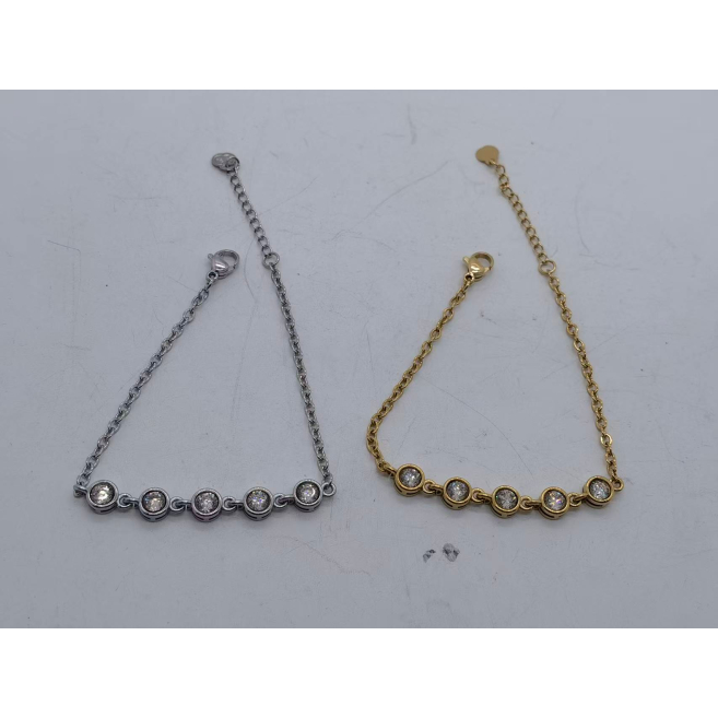 Pulsera Y00881 Plateado Acero Inoxidable